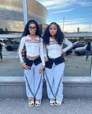 Pre Order: About 7 work days shipping Letter Print Contrast Color Jackets YUEM-800802