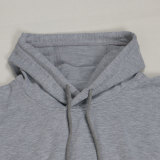 Plus Size Solid Hooded Sweatshirt Wide Leg Pants Suit NY-10969