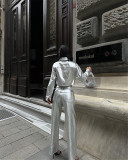 PU Leather Lapel Jacket Coats YUMT-YMT118