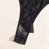 See Through Hollow Out Lace Bodysuit GNZD-51332THD