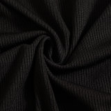 Long Sleeve Hollow Out Lapel Bodysuit GNZD-51464TBD