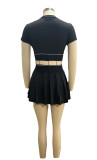 POLO T-shirt And Skirt Two Piece Set GFCF-1320