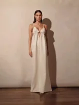 Loose Sleeveless Sling Loose Straight Dress GLYK-LX048