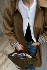 Single-breasted Polo Shirt Windbreaker Jacket GLYK-LX091