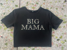 Letter Printed Short Sleeve T-Shirt GXJL-250331