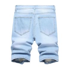 Men's Vintage Washed Denim Fifthly Jeans GWBM-211