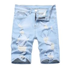 Men's Vintage Washed Denim Fifthly Jeans GWBM-211