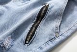 Men's Casual Holes Slim Straight Jeans GWBM-TS-5903