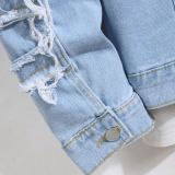 Men's Long Sleeve Casual Denim Jackets GBBF-907