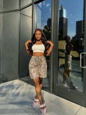 Camouflage Print Loose Straight Shorts GBGF-K002