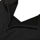 Sleeveless Hot Drill Sexy Mini Dress BY-7220