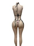 Sexy Bikini Short Skirt Three Piece Set GFCF-1362