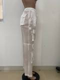 Sexy See Through Loose Solid Pants LSD-2443