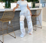 Sexy See Through Loose Solid Pants LSD-2443