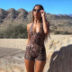 Leopard Print V Neck Romper FL-YL25066MHO