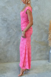 Sleeveless Solid Color Maxi Dress GSNU-8066