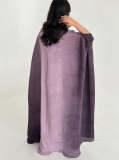 Gradient Color Loose Batwing Sleeve Robe Coats  GZRF-KH-0076