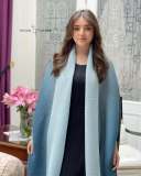 Gradient Color Loose Batwing Sleeve Robe Coats  GZRF-KH-0076