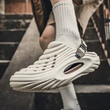 Couple Breathable Sports Hole Shoes QODS-70619