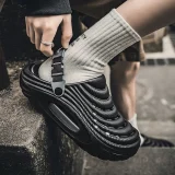 Couple Breathable Sports Hole Shoes QODS-70619