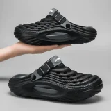 Couple Breathable Sports Hole Shoes QODS-70619