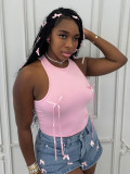 Bow Tie Sexy Short Top Vest GXIY-XS-XSL44613