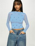 Print Long Sleeve T Shirt GXIY-K25L351