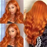 Fashion Front Lace Lace Big Waves Wigs YWHX-M1504