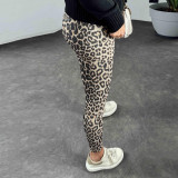 Leopard Print Slim Pants GNZD-51575PBD