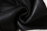 Leather Patchwork Long Sleeve Coats GZJQ-K24C75271
