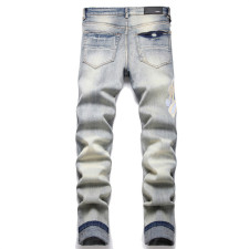 VIP1 Men's Fashion Slim Holes Jeans GSXI-S3626