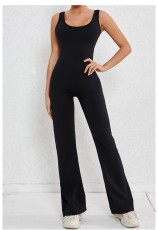 Solid Color Sleeveless Yoga Jumpsuit GQSA-ZY240