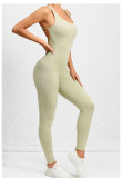 Solid Color Backless Sleeveless Jumpsuit GQSA-20351