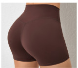 Solid Color Yoga Sport Shorts GQSA-13776