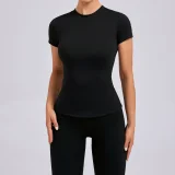Solid Color Short Sleeve Sport T Shirts GQSA-QS808