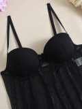 Mesh See Through Sling Bodysuit GYHF-51661TBD