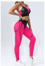 Sports Tank Top and Long Pants Fitness Two-Piece Set GQSA-9901