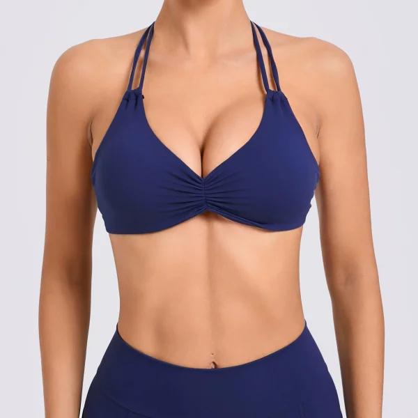 Double-Adjustable Halterneck Yoga Tank Top GQSA-74068