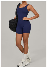 Solid Color Sport Sling Yoga Sport Romper GQSA-1410
