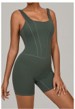 Solid Color Sport Sling Yoga Sport Romper GQSA-1410