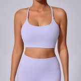 Cross-strap Yoga Sport Tank Tops GQSA-58300