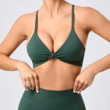 Adjustable Shoulder Strap Yoga Sports Bra GQSA-61041