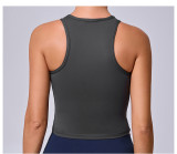 Solid Color Sleeveless Sport Tank Tops GQSA-BT095