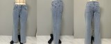 Retro Straight Loose Denim Trousers GSMF-ZC13399