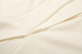 Solid Color Long Sleeve Two Piece Skirts Set GYME-K25S79802