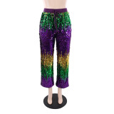 Casual Gradient-Color Sequin Pants GYLY-10483