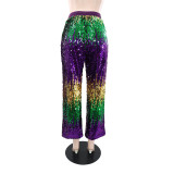Casual Gradient-Color Sequin Pants GYLY-10483
