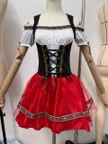 Color Block Short Sleeve Mini Dress GMMD-8032
