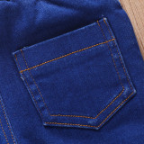 Kids Girl Fashion Holes Flare Jean YKTZ-2306