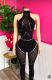 Pre Order: About 7 work days shipping Hollow Out Mesh Jumpsuit YUEM-82902